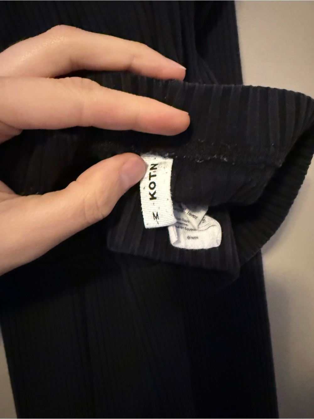 Kotn Nile Rib Pants - Picture 3 of 4